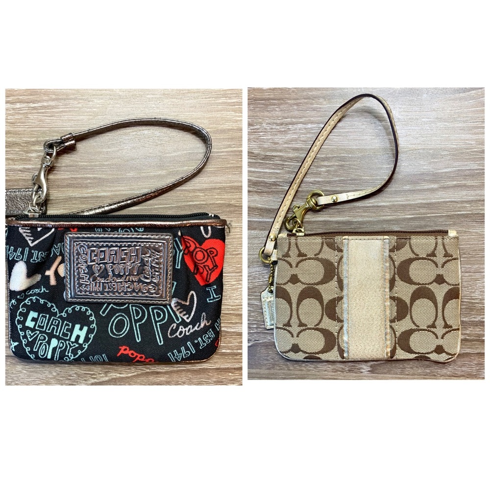 2 Coach Wallets / Wristlets